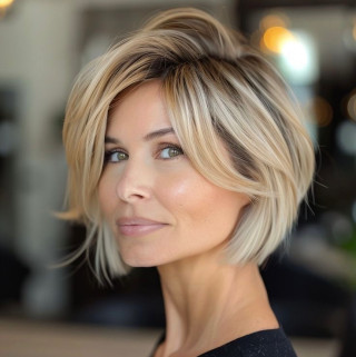 Авторская женская стрижка — мытьё и укладка включены
