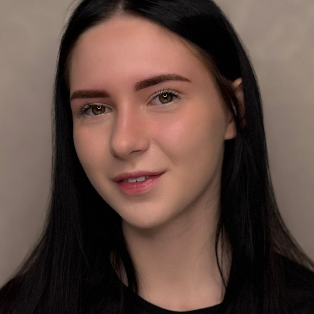 Пудровые брови